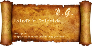 Molnár Grizelda névjegykártya